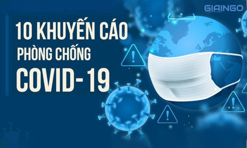 10 khuyến cáo của Bộ Y tế về phòng chống dịch