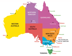 Tại sao đại bộ phận diện tích lục địa Australia có khí hậu khô hạn?