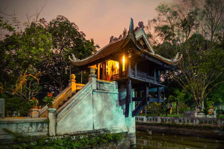 Chùa Một Cột ở đâu? Kiến trúc chùa độc nhất vô nhị Việt Nam – chùa một cột ở đâu