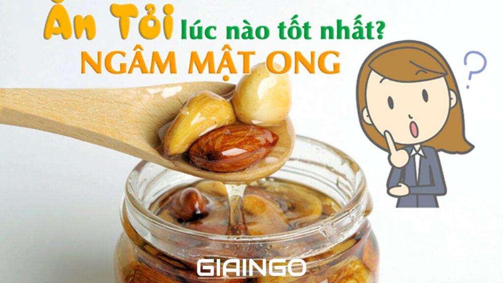 Uống tỏi ngâm mật ong vào lúc nào mới là tốt nhất cho sức khỏe? 1 Uống tỏi ngâm mật ong vào lúc nào