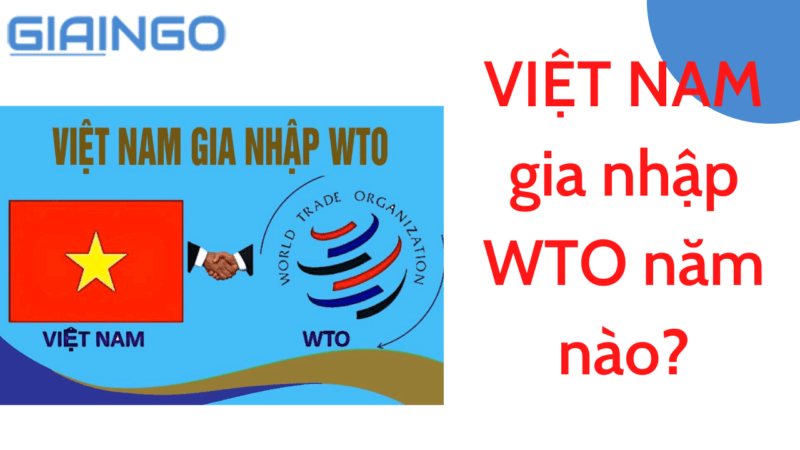 Việt Nam gia nhập WTO năm nào? Là thành viên thứ bao nhiêu?