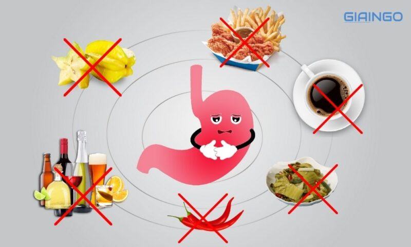 Đau dạ dày không nên ăn gì?