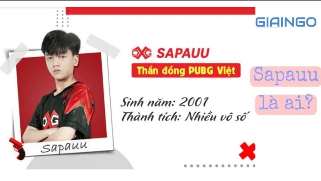 Sapauu là ai? Tiểu sử, sự nghiệp soái ca của làng PUBG Việt 1 Sapauu là ai?