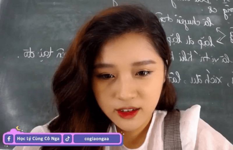 Cô giáo Thanh Nga dạy vật lý là ai