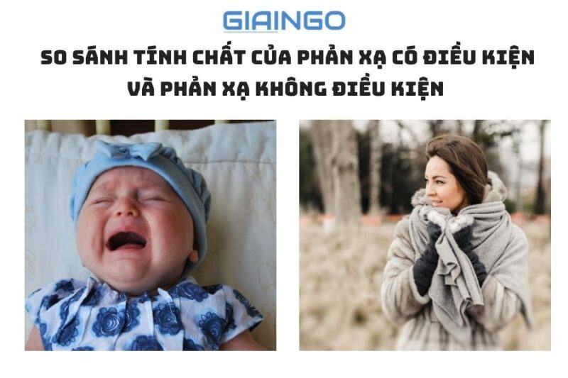 So sánh tính chất của phản xạ có điều kiện và phản xạ không điều kiện 1 So sánh tính chất của phản xạ có điều kiện và phản xạ không điều kiện