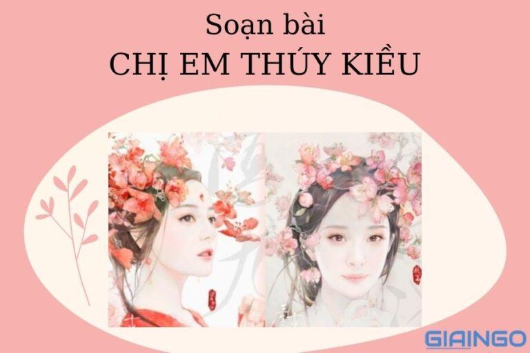 Soạn Bài Chị Em Thúy Kiều Ngữ Văn Lớp 9 Chi Tiết 3230