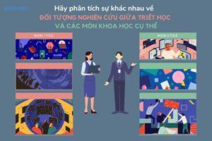 Hãy phân tích sự khác nhau về đối tượng nghiên cứu giữa Triết học với các môn khoa học cụ thể