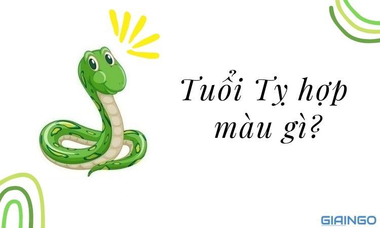 Tuổi Tỵ hợp màu gì? Phong thủy tuổi Tỵ trong năm 2021 tuoi ty hop mau gi