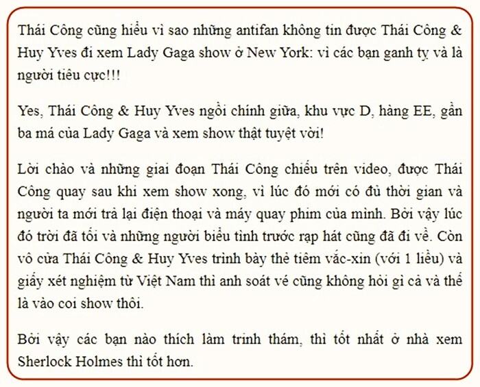 Thai Cong dinh chinh thong tin
