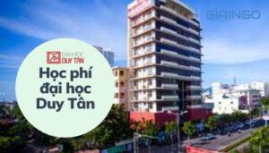 học phí đại học duy tân