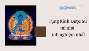 tụng kinh dược sư tại nhà