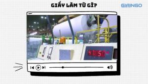 giấy làm từ gì