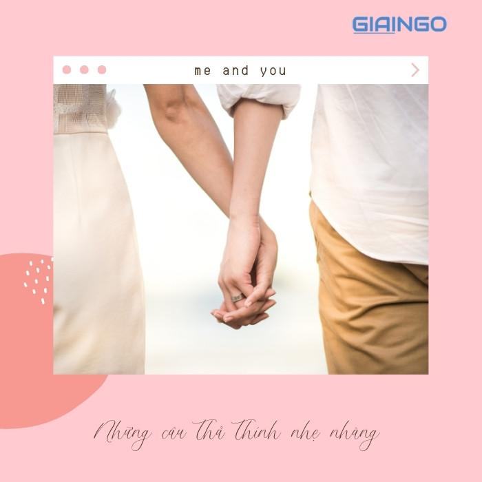 Những câu thả thính nhẹ nhàng