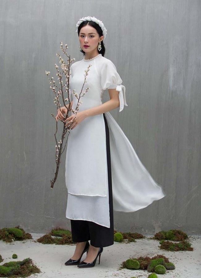 Mặc áo dài đi giày gì đẹp nhất