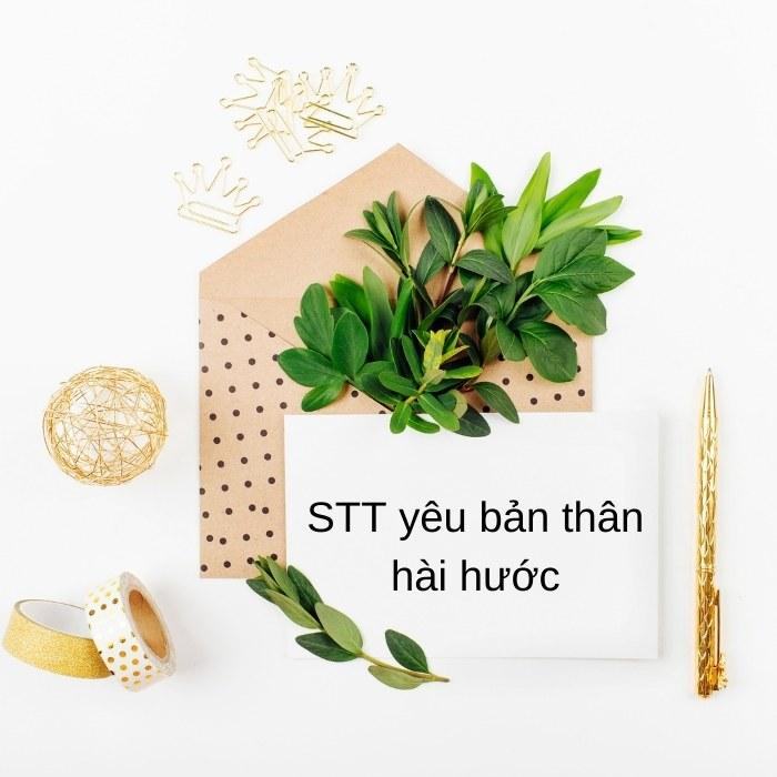 STT yêu bản thân hài hước