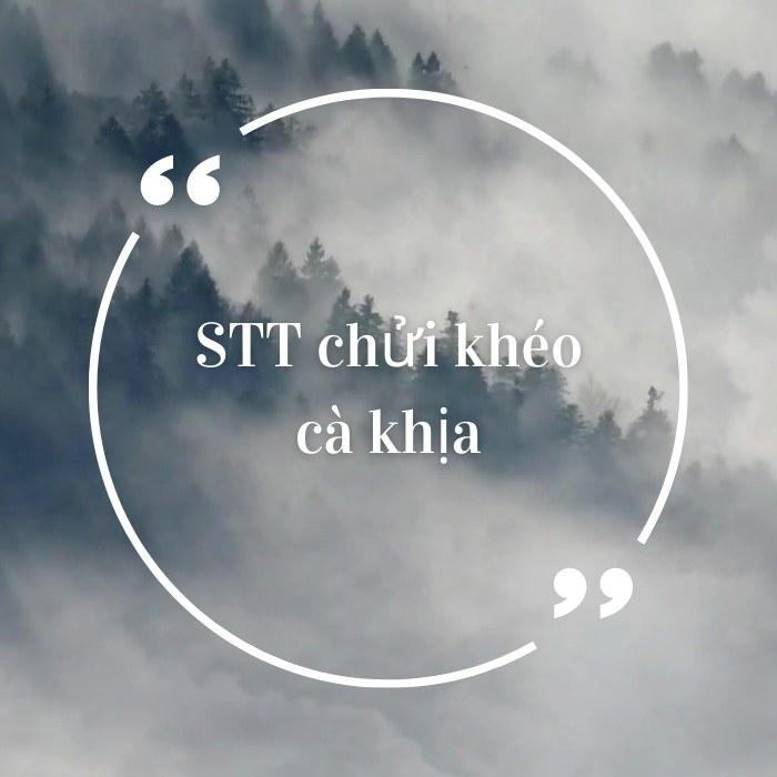 STT chửi khéo cà khịa