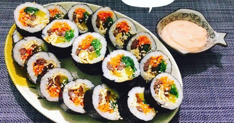 Ăn kimbap có béo không? Cách ăn kimbap không lo béo