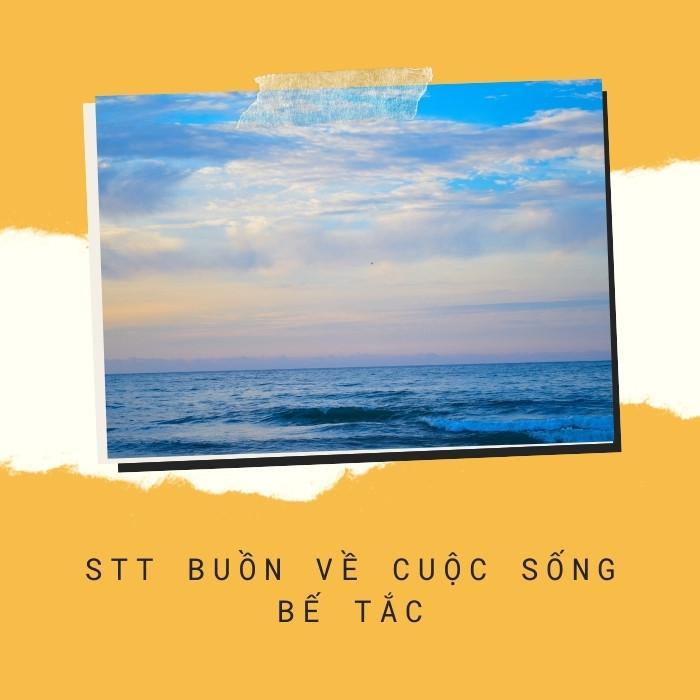 STT buồn về cuộc sống bế tắc
