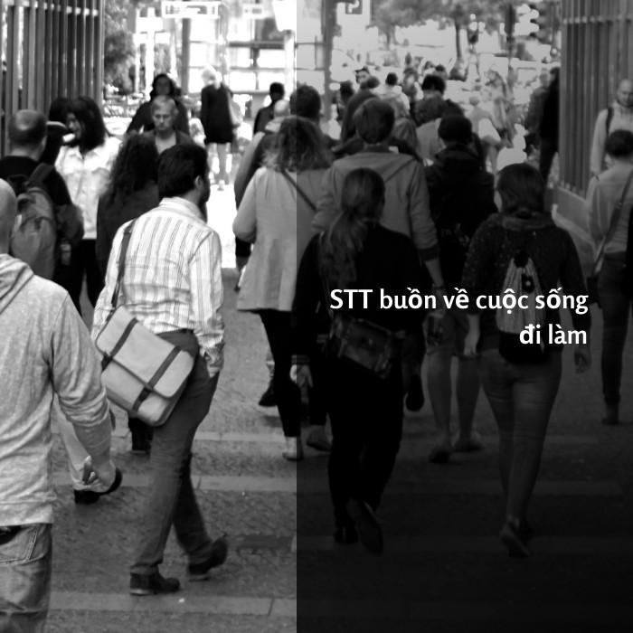 STT buồn về cuộc sống đi làm