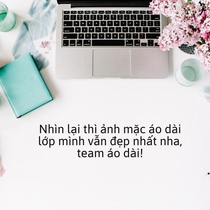 STT hay khi đăng ảnh áo dài