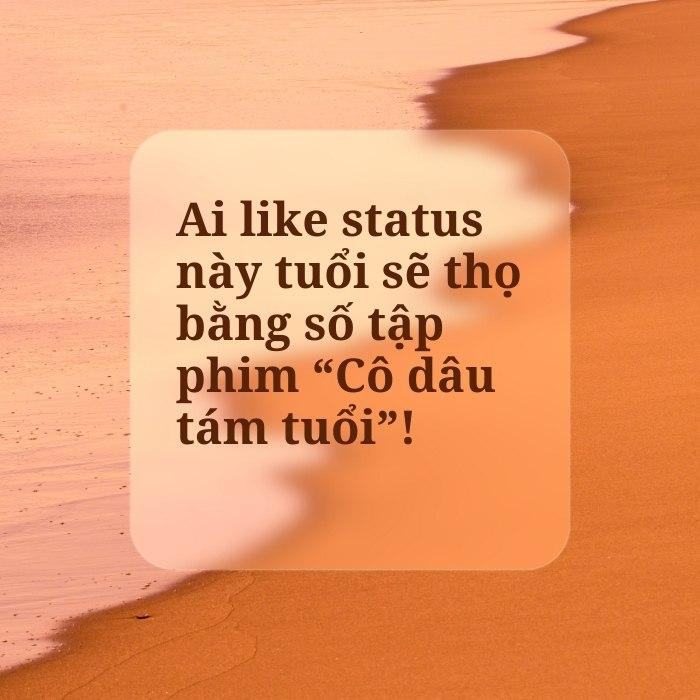 STT hay khi đăng ảnh câu like