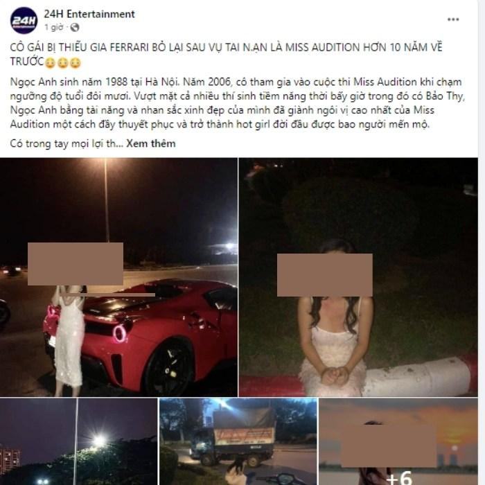 Ngọc Anh Miss Audition Ferrari