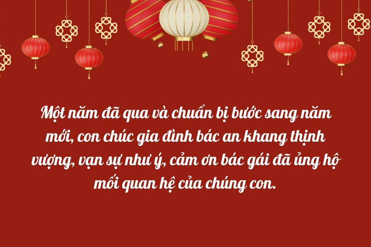 Lời chúc tết mẹ người yêu tình cảm