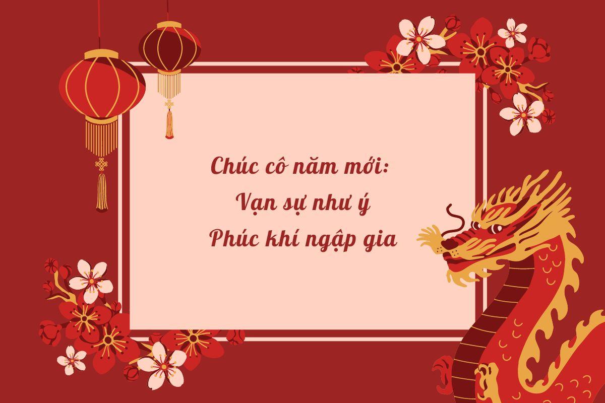 Câu chúc tết mẹ người yêu 4 chữ