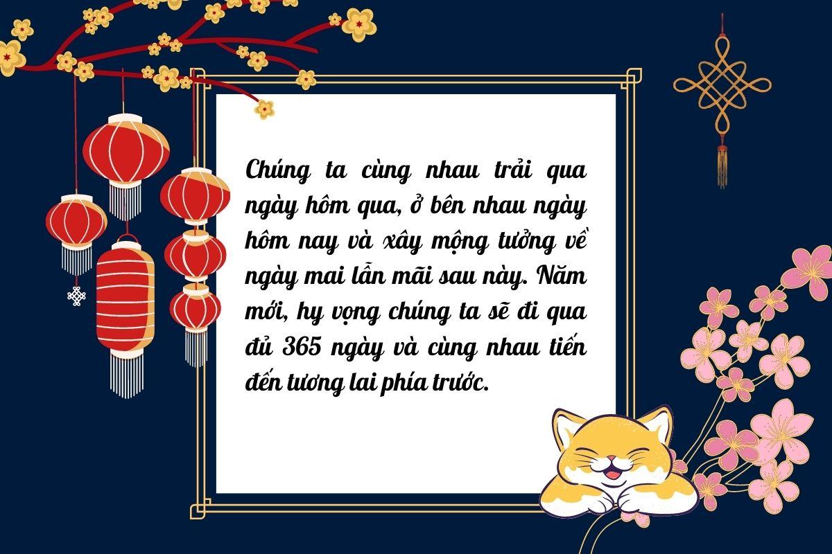 Lời chúc tết cho người yêu là bạn trai