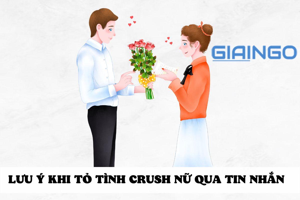 lưu ý khi chọn cách tỏ tình crush nữ qua tin nhắn