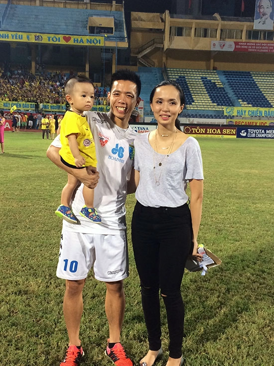 Gia đình Huyền Mi và Văn Quyết