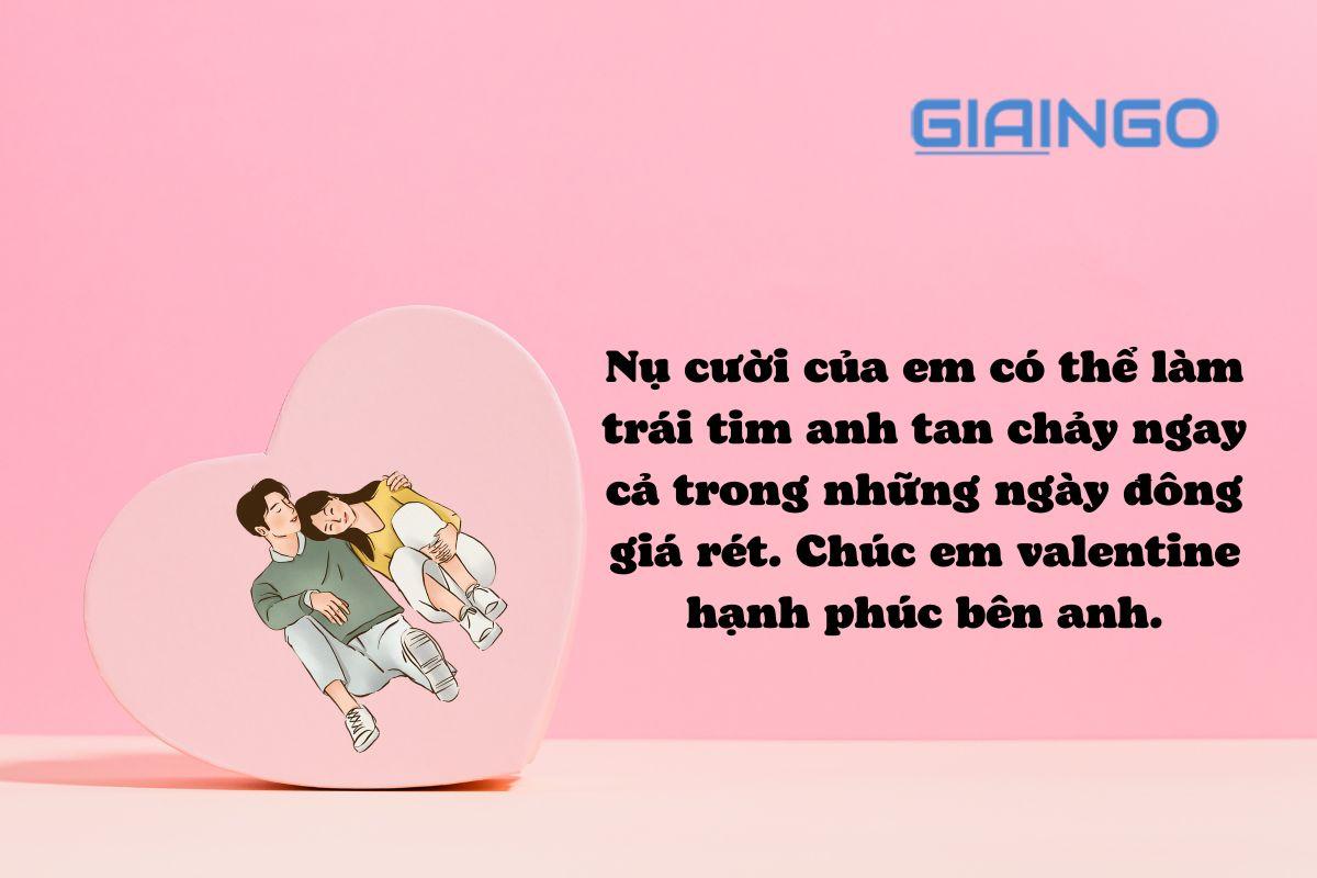 Lời chúc 14/2 cho bạn gái