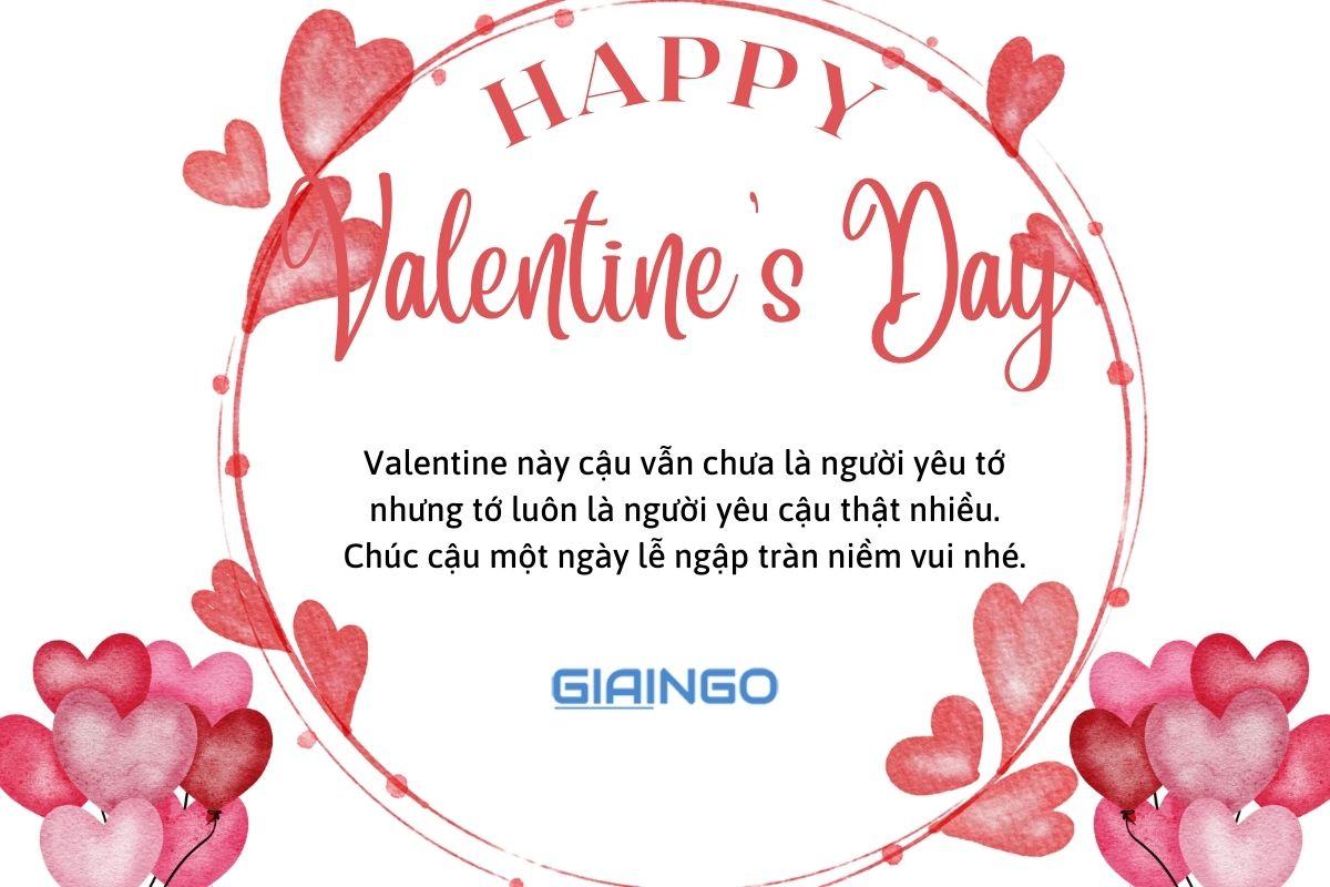 Lời chúc valentine cho crush