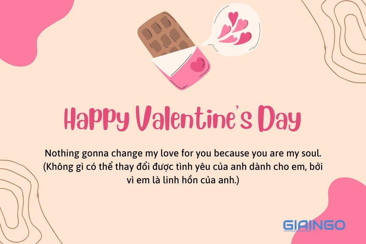 Chúc valentine crush