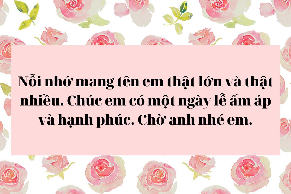 Câu chúc valentine cho bạn bạn gái ở xa