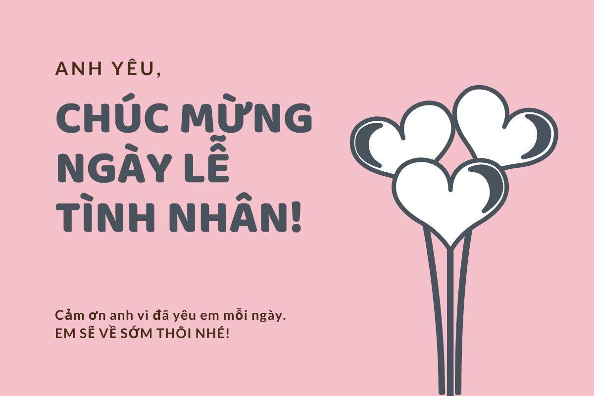 Lời chúc valentine cho người yêu ở xa