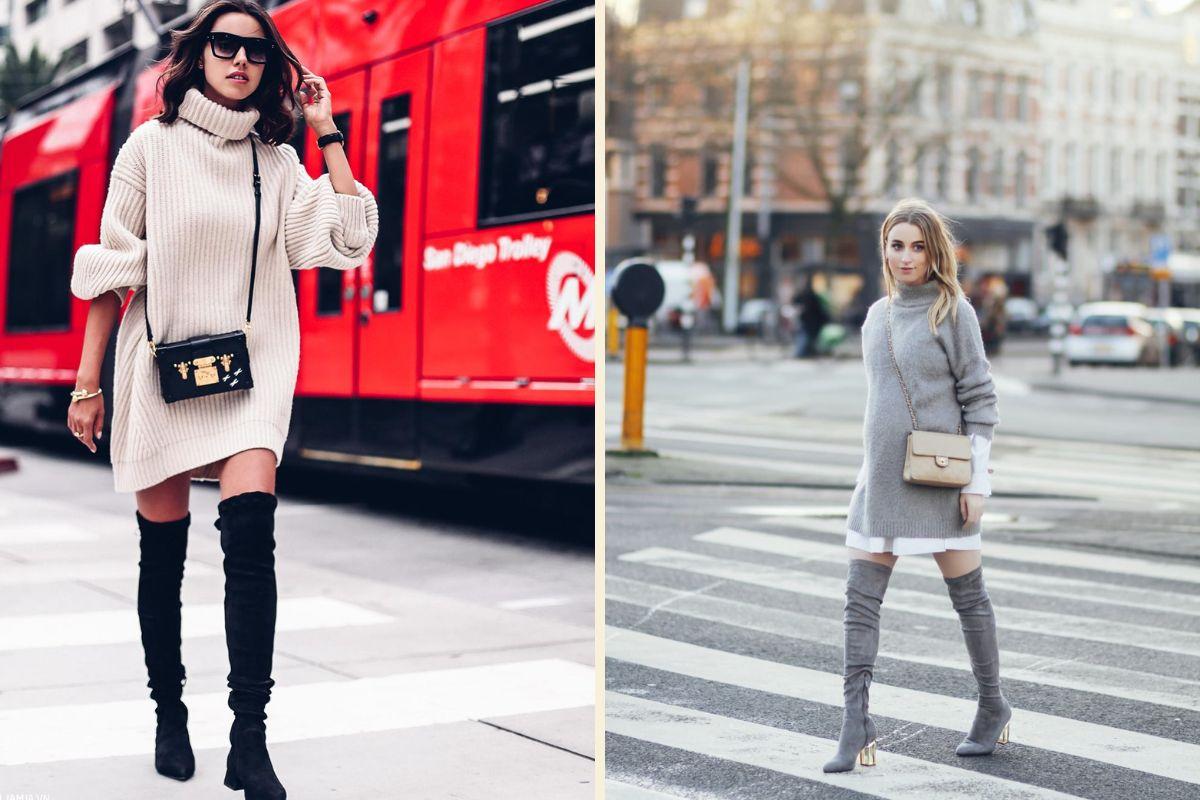 Phối đồ với giày boot