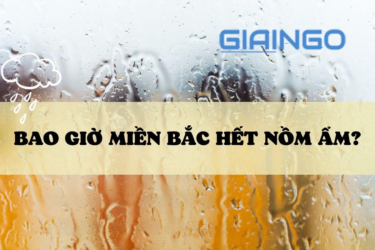 Miền bắc bao giờ hết nồm ẩm