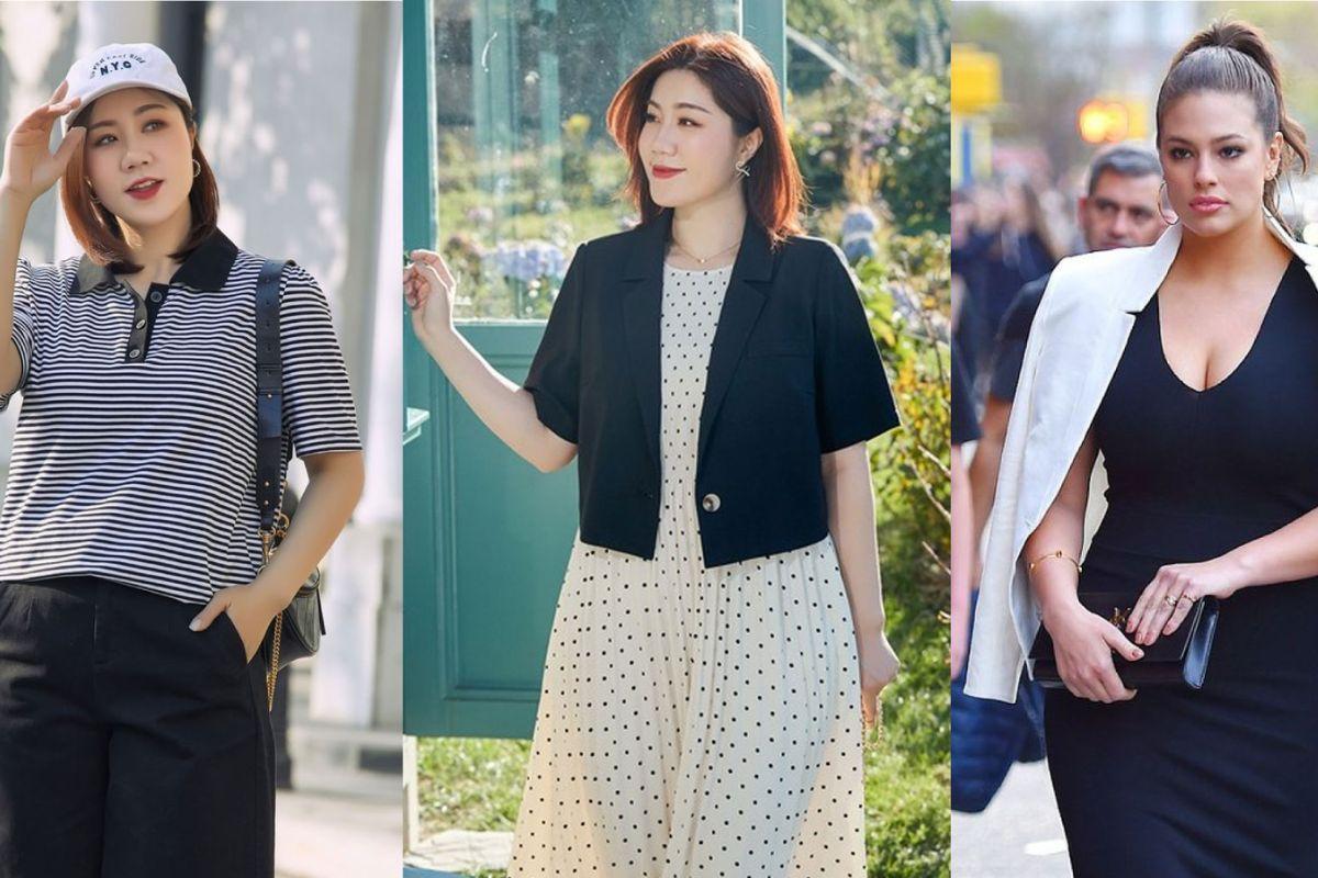 Bụng béo chân ngắn mặc gì