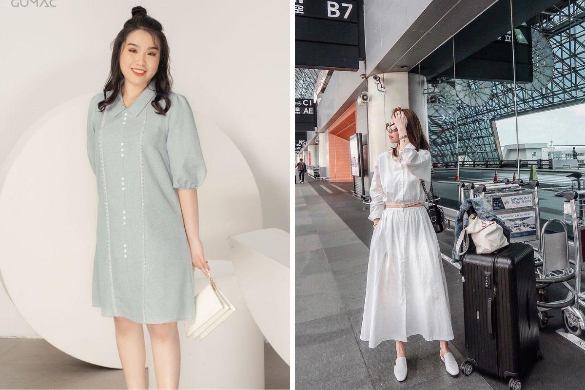 Bụng béo chân ngắn nên mặc gì