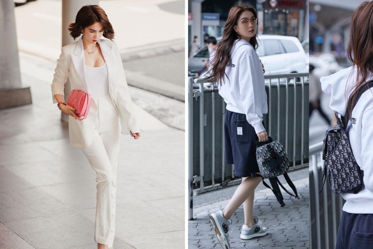 Thời trang sân bay của sao Việt