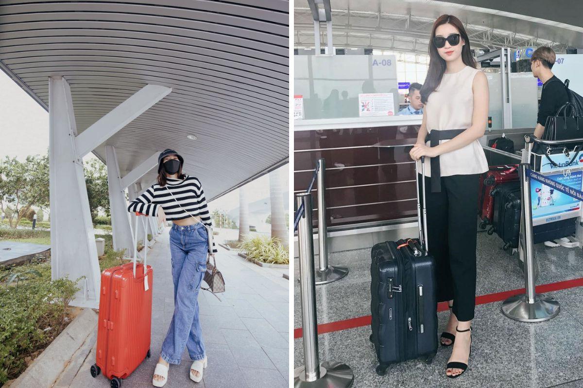 Thời trang sân bay của sao Việt