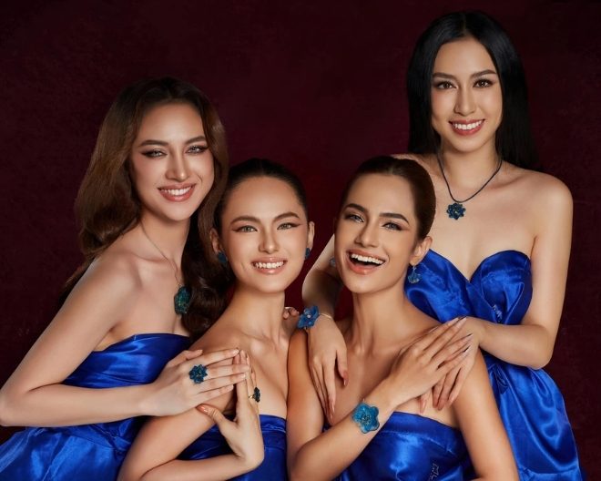 Emma Lê thi hoa hậu 