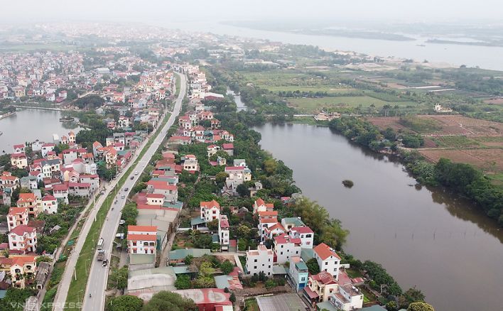 Vùng đất ngoài đê ở đồng bằng sông Hồng là nơi