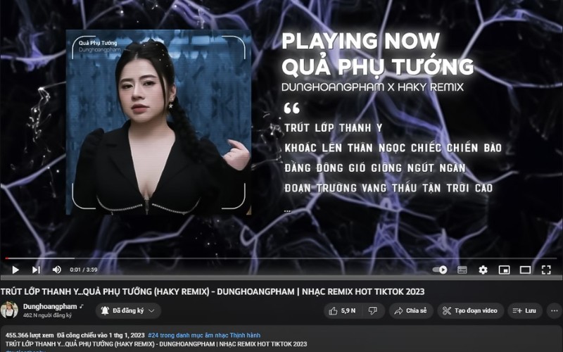 Sự nghiệp Dung Hoàng Phạm