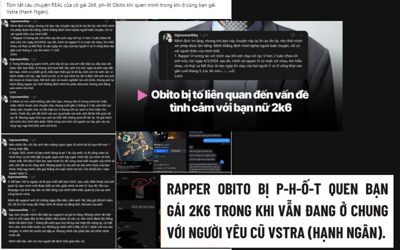 Phốt Obito quen bạn gái khi vẫn sống chung với NYC?